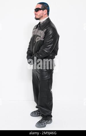 J Balvin attends the Givenchy Menswear Spring Summer 2023 show as part of  Paris Fashion Week on June 22, 2022 in Paris, France. Photo by Laurent  Zabulon/ABACAPRESS.COM Stock Photo - Alamy