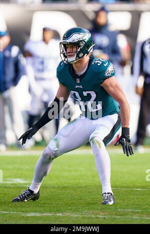 Philadelphia Eagles' Reed Blankenship warms up before an NFL divisional  round playoff football game, Saturday, Jan. 21, 2023, in Philadelphia. (AP  Photo/Matt Slocum Stock Photo - Alamy