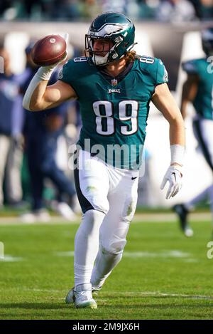 Philadelphia Eagles tight end Jack Stoll plays against the Cleveland Browns  in the first half during an NFL preseason football game in Cleveland,  Sunday, Aug. 21, 2022. (AP Photo/Ron Schwane Stock Photo 