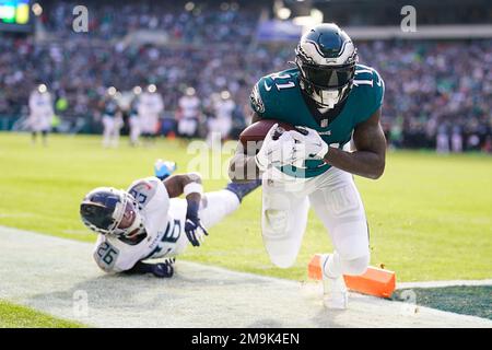 Philadelphia Eagles' A.J. Brown in action during an NFL football game,  Sunday, Nov. 27, 2022, in Philadelphia. (AP Photo/Matt Rourke Stock Photo -  Alamy