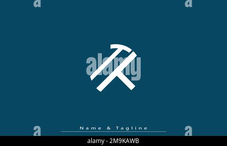 Alphabet letters Initials Monogram logo TT Stock Vector