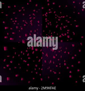 Minimalistic black and white background with color contrast element Stock Vector