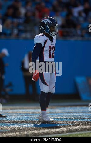 Denver Broncos wide receiver Montrell Washington (12) lines up against the  Minnesota Vikings during an NFL preseason football game, Saturday, Aug. 27,  2022, in Denver. (AP Photo/Jack Dempsey Stock Photo - Alamy