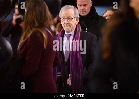 London, UK. 18 January 2023.  attending The Fabelmans premiere, at Curzon Mayfair, London. Picture date: Wednesday January 18, 2023. Photo credit should read: Matt Crossick/Alamy Live News Stock Photo