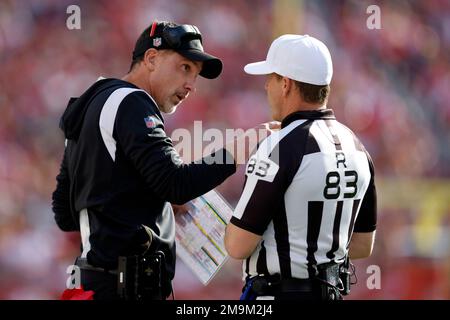 Kansas City Chiefs head coach Andy Reid during an NFL preseason football  game against the New Orleans Saints, Sunday, Aug. 13, 2023, in New Orleans.  (AP Photo/Tyler Kaufman Stock Photo - Alamy