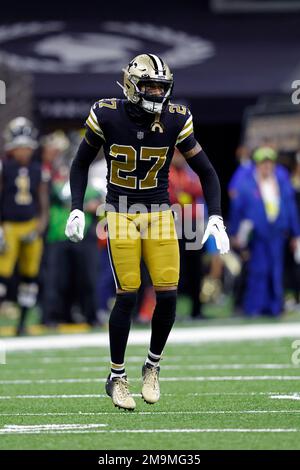 New Orleans Saints cornerback Alontae Taylor (27) during an NFL