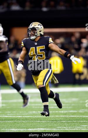 New Orleans Saints cornerback Alontae Taylor (27) during an NFL football  game against the Los Angeles Rams, Sunday, Nov. 20, 2022, in New Orleans.  (AP Photo/Tyler Kaufman Stock Photo - Alamy