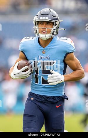 The Tennessee Titans line up against the Cincinnati Bengals in an NFL  football game, Sunday, Nov. 27, 2022, in Nashville, Tenn. Bengals won  20-16. (AP Photo/Jeff Lewis Stock Photo - Alamy