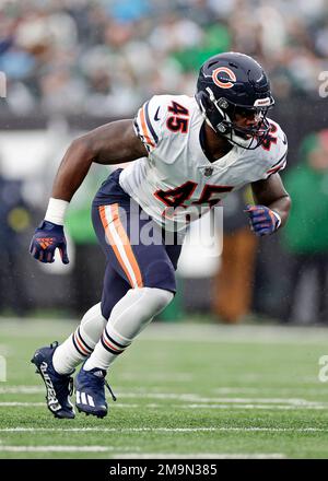 Chicago Bears linebacker Joe Thomas (45) in action during the