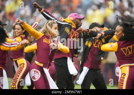 The Command Force performs before a preseason NFL football game between the  Washington Commanders and the Carolina Panthers, Saturday, Aug. 13, 2022,  in Landover, Md. (AP Photo/Nick Wass Stock Photo - Alamy