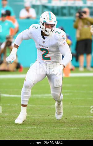 Miami Dolphins linebacker Bradley Chubb (2) runs during an NFL football  game against the San Francisco 49ers, Sunday, Dec.4, 2022, in Santa Clara,  Calif. (AP Photo/Scot Tucker Stock Photo - Alamy