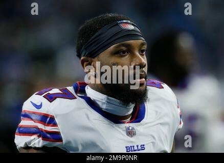 Buffalo Bills cornerback Christian Benford runs on the field during the  first half of a preseason NFL football game against the Denver Broncos in  Orchard Park, N.Y., Saturday, Aug. 20, 2022. (AP