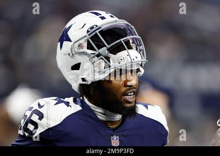 Dante Fowler Jr. #56 of the Dallas Cowboys celebrates after a play News  Photo - Getty Images