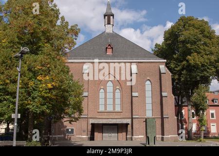 Aachen august 2022: St Barbara. The community is located in Rothe Erde, a district in the east of Aachen, which has belonged to the city of Aachen sin Stock Photo