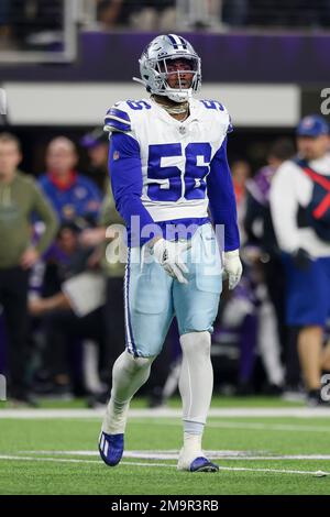 Dante Fowler Jr. #56 of the Dallas Cowboys celebrates after a play News  Photo - Getty Images