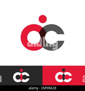 modern and simple logo template company and technology with vector EPS format. Stock Vector
