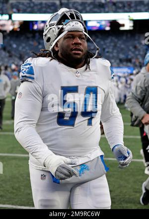 Detroit Lions defensive tackle Alim McNeill (54) during the second half of  an NFL football game against the Seattle Seahawks, Sunday, Oct. 2, 2022, in  Detroit. (AP Photo/Duane Burleson Stock Photo - Alamy