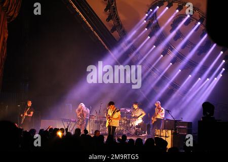 Paramore in concert from Radio City Music Hall in New York Stock Photo