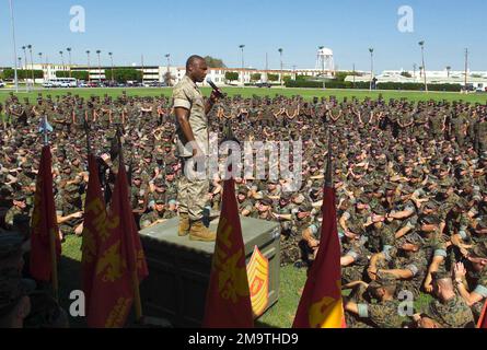 030925-M-9248U-003. Base: Marine Corps Air Station, Yuma State: Arizona (AZ) Country: United States Of America (USA) Scene Major Command Shown: Station Stock Photo