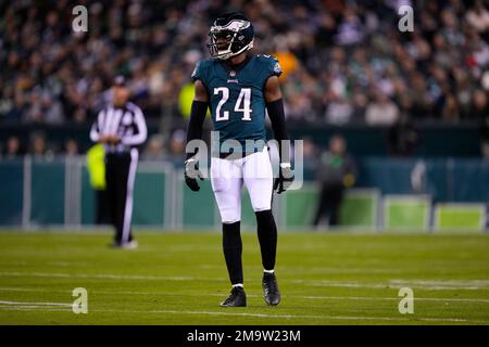 Philadelphia Eagles cornerback James Bradberry (24) in action against the  New York Giants during an NFL football game, Sunday, Jan. 8, 2023, in  Philadelphia. (AP Photo/Rich Schultz Stock Photo - Alamy