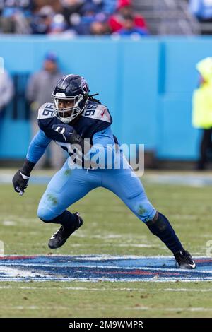 Tennessee Titans defensive tackle Denico Autry (96) runs off the field  during the first half of an NFL football game against the New England  Patriots, Sunday, Nov. 28, 2021, in Foxborough, Mass. (