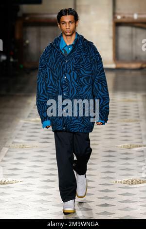 Louis Vuitton Fall/Winter 2023-24 Runway during Paris Fashion Week Menswear  on January 2023 - Paris, France 19/01/2023 Stock Photo - Alamy