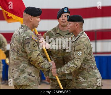 Outgoing Command Sgt. Maj. Damon Woolever relinquishes Responsibility ...