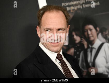 Ralph Fiennes attends premiere of The Menu movie at AMC Lincoln Square in  New York on November 14, 2022 Stock Photo - Alamy