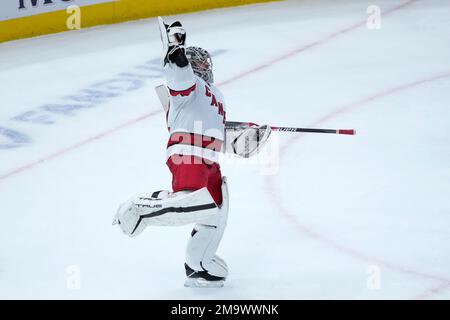 Maillot De Hockey Signé Pyotr Kochetkov (Hurricanes) - Dédicace Certifiée JSA