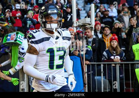 Seattle Seahawks safety Josh Jones is pictured during an NFL football game  against the Atlanta Falcons, Sunday, Sept. 25, 2022, in Seattle. The Falcons  won 27-23. (AP Photo/Stephen Brashear Stock Photo - Alamy