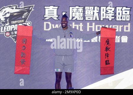 Dwight Howard #12 Taiwan Taoyuan Basketball Jersey Printed Custom Any Name  Black