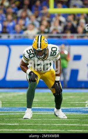 Green Bay Packers guard Zach Tom (50) blocks during the first half of an  NFL football game against the Chicago Bears, Sunday, Dec. 4, 2022, in  Chicago. (AP Photo/Kamil Krzaczynski Stock Photo - Alamy