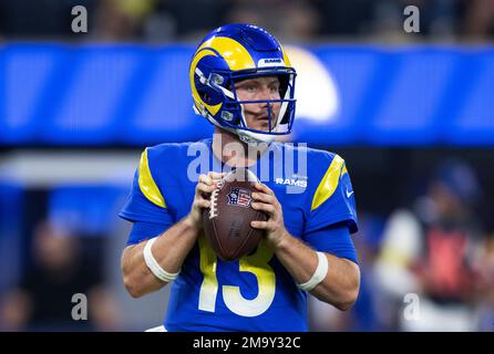 Los Angeles Rams cornerback Jalen Ramsey (5) runs before an NFL football  game against the San Francisco 49ers, Sunday, Oct. 30, 2022, in Inglewood,  Calif. (AP Photo/Kyusung Gong Stock Photo - Alamy