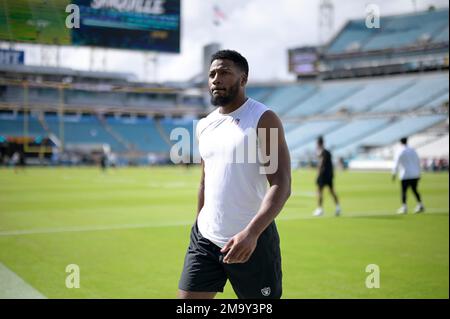 Inglewood, CA. 8th Dec, 2022. Los Angeles Rams wide receiver Van Jefferson  #12 makes the catch for the go ahead touchdown as Las Vegas Raiders  cornerback Sam Webb #27 defends in action