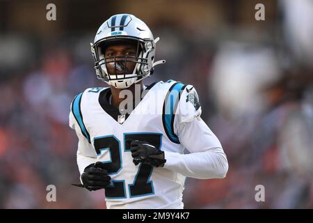 Arizona Cardinals linebacker Victor Dimukeje runs upfield against the  Carolina Panthers during an NFL football game in Charlotte, N.C., Sunday,  Oct. 2, 2022. (AP Photo/Nell Redmond Stock Photo - Alamy