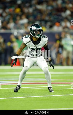 Philadelphia Eagles running back Miles Sanders (26) leaves the field after  an NFL football game against the Minnesota Vikings on Monday, September 19,  2022, in Philadelphia. (AP Photo/Matt Patterson Stock Photo - Alamy