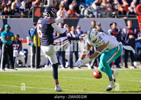 Chicago Bears punter Trenton Gill (16) during an NFL Preseason