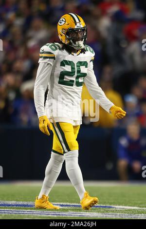 Green Bay, WI, USA. 19th Dec, 2020. Green Bay Packers free safety Darnell  Savage #26 before the NFL Football game between the Carolina Panthers and  the Green Bay Packers at Lambeau Field