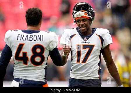 Denver Broncos Punter Corliss Waitman 17 Editorial Stock Photo - Stock  Image