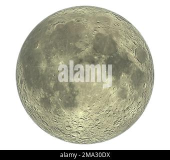 Digitally rendered planet mercury  isolated on white background. Stock Photo