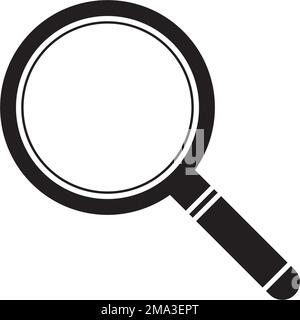 magnifying glass icon. vector illustration symbol design. Stock Vector