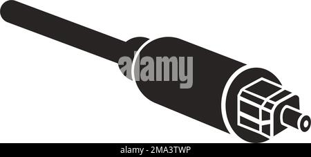 fiber optic cable icon. vector illustration symbol design Stock Vector