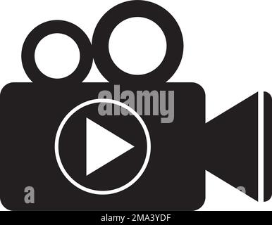cinema or movie icon. vector illustration symbol design. Stock Vector