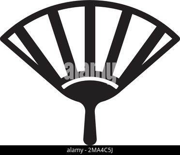 Paper hand fan icon, outline style Stock Vector Image & Art - Alamy
