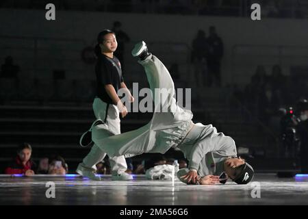 Ami Yuasa Of Japan, Known As B-girl Ami, Celebrates After Winning The ...