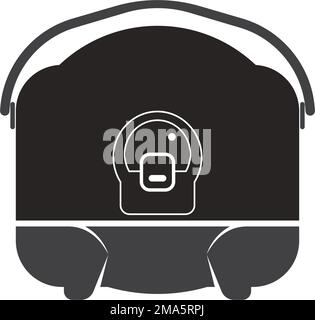 rice cooker icon vector illustration logo template Stock Vector