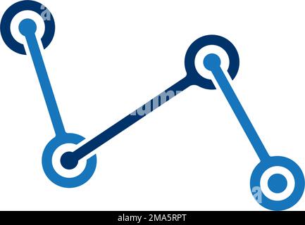 molecule logo vector illustration design template Stock Vector