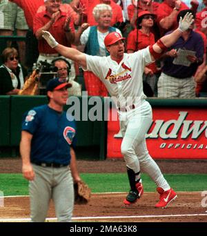 Mark McGwire's reaction when he found out his wife was having