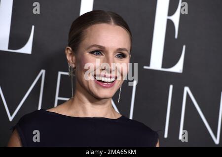 Kristen Bell arrives at the 29th annual ELLE Women in Hollywood