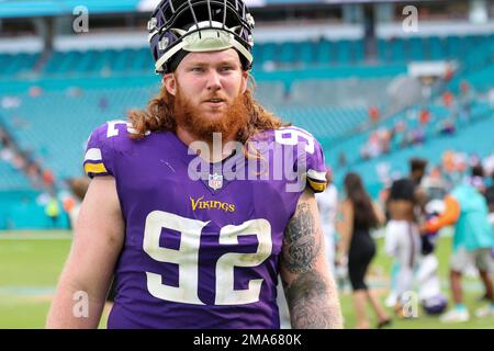 Minnesota Vikings defensive tackle James Lynch (92) participates in NFL  training camp Wednesday, July 28, 2021, in Eagan, Minn. (AP Photo/Bruce  Kluckhohn Stock Photo - Alamy